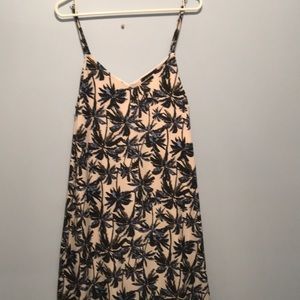 Fab’rik Maxi Dress. Palm Tree Pattern. Size M